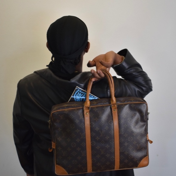 SOLD Louis Vuitton Monogram Cupertino Briefcase - Picture 2 of 10